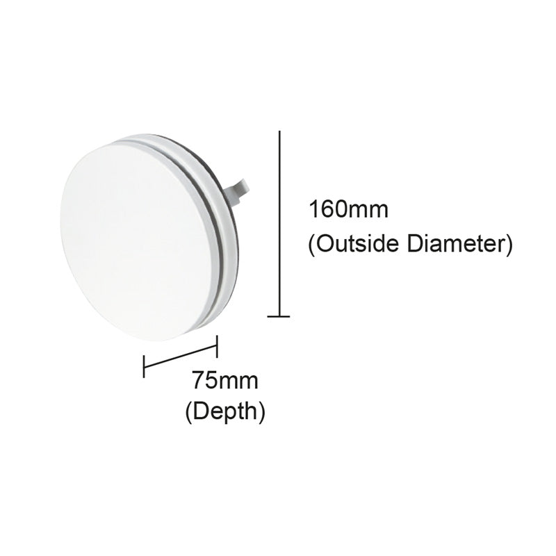 125mm - Metal Supply Valve