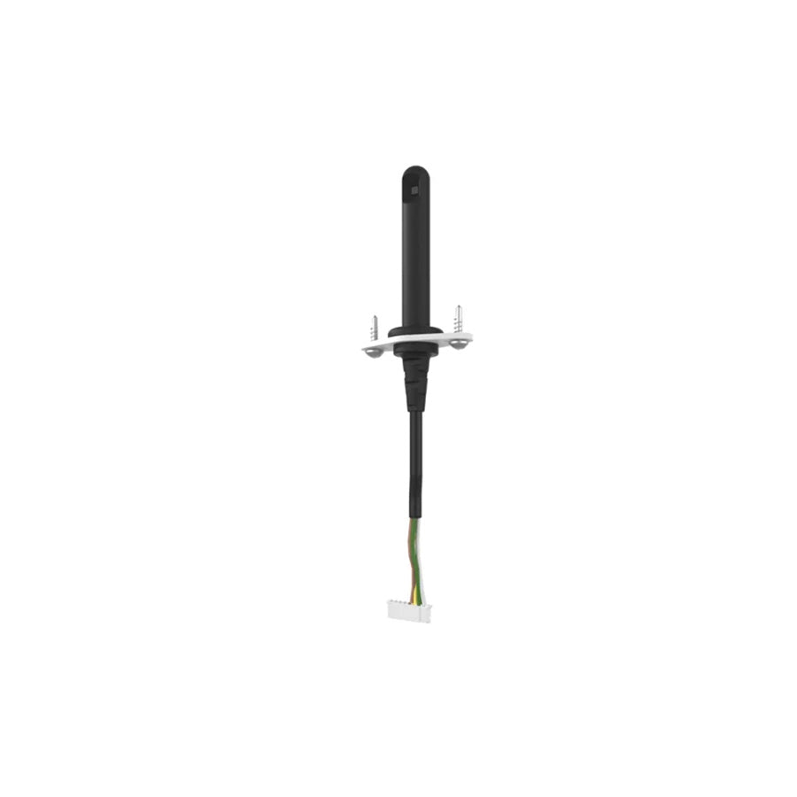 Car antenna on a white background