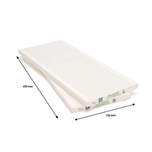 Duco Energy Comfort replacement filter set, 2 x coarse 65%