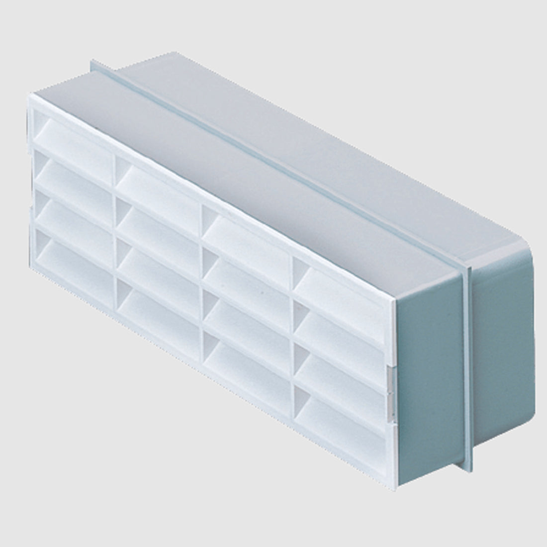 204x60mm - Single airbrick  - Grey