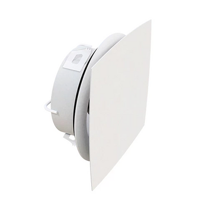 100mm - AIRY Valve Plate - Round (RAL 9003)