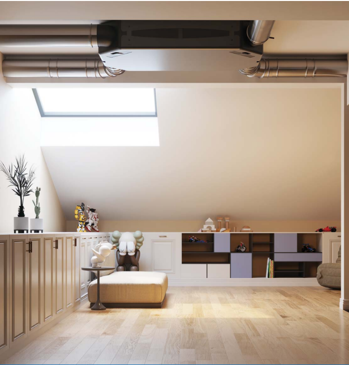 BSK Notus Slim MVHR Unit with Humidity Sensor
