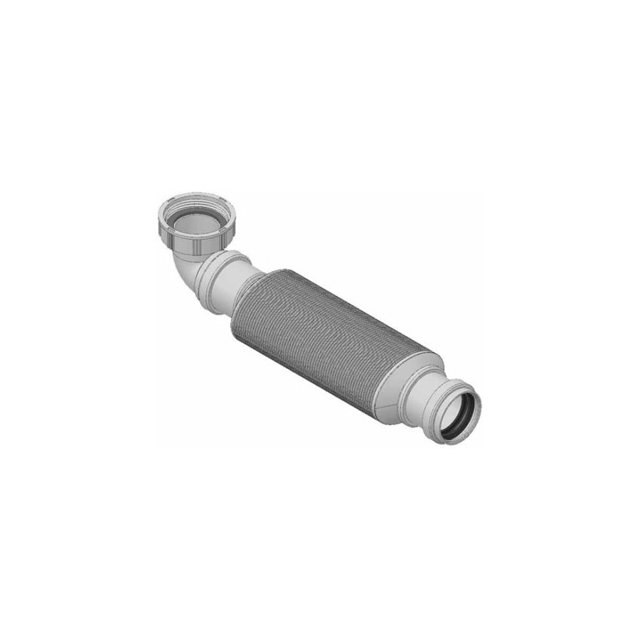 Gray metal filter on a white background
