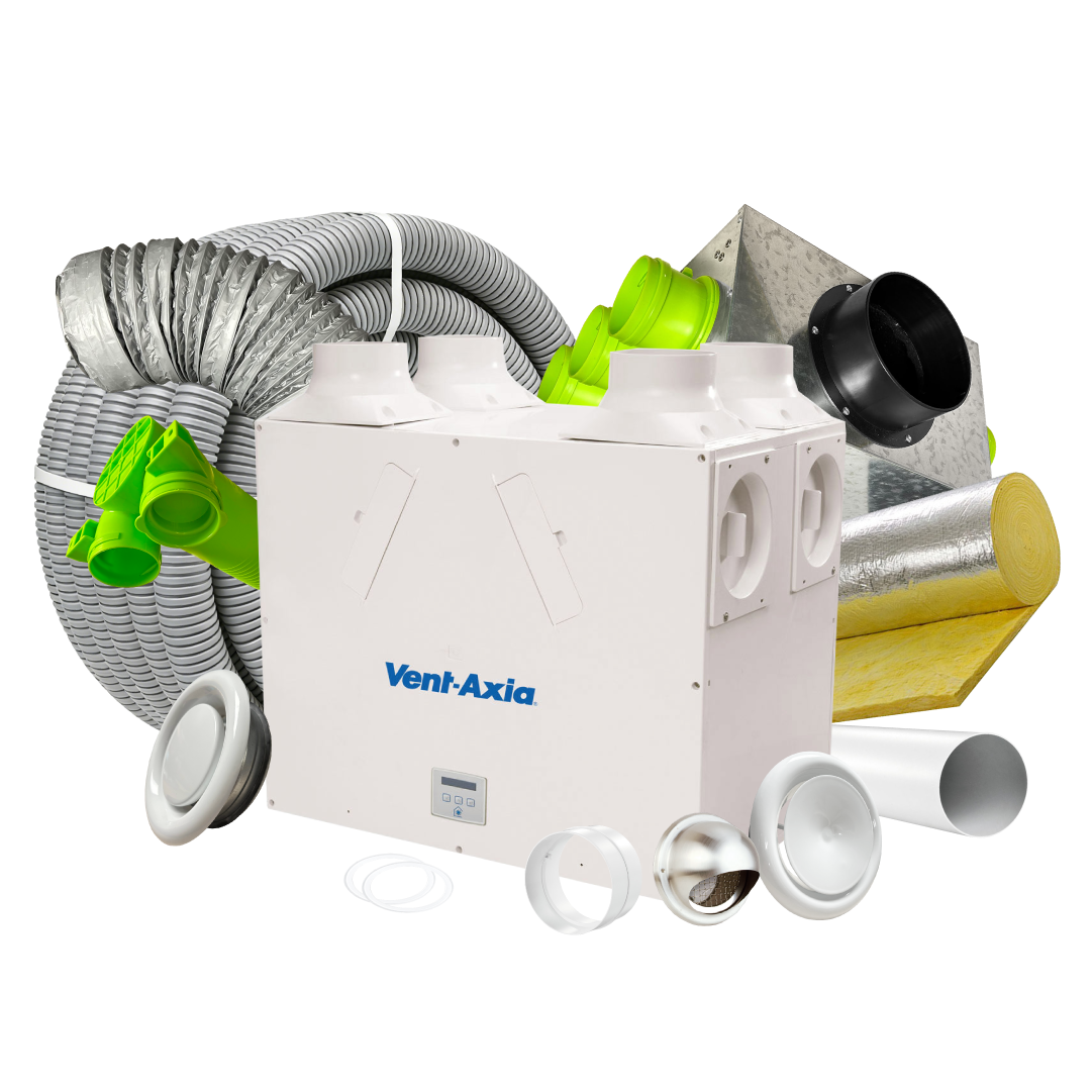 Ventilation Superstore 12 Room MVHR Kit – Vent Axia Kinetic Plus B R/H