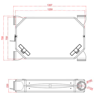 BSK Notus Slim MVHR Unit with Humidity Sensor