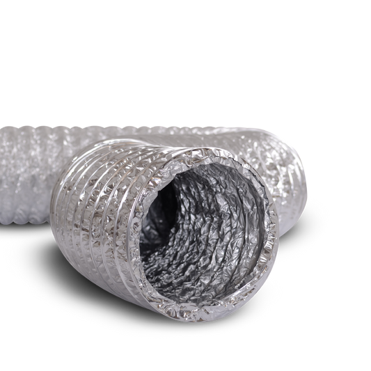 Quiet-Vent 127 aluminium flexi x 10m
