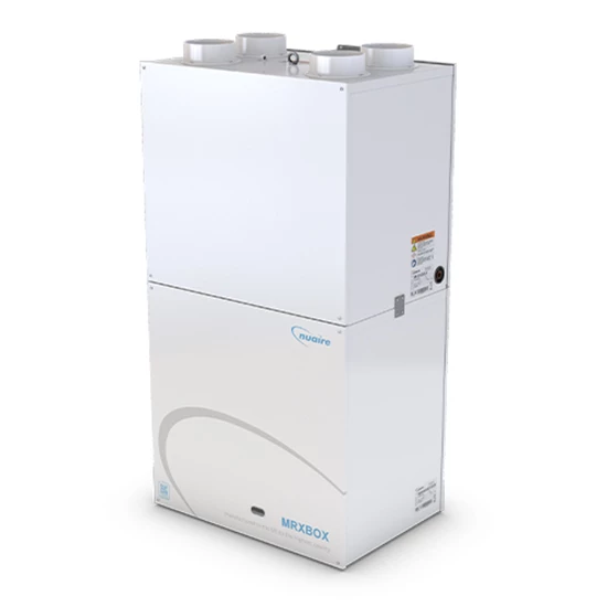 White appliance with 'Nubair' branding on a white background