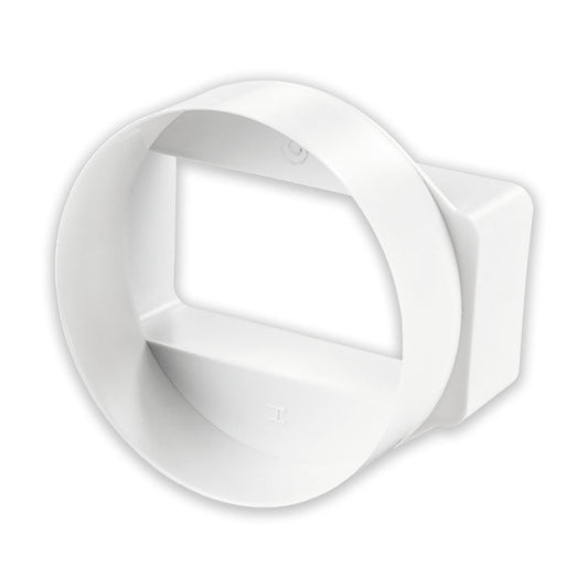 Short-Round-To-Rectangular-Adpator-Female--Ventilation