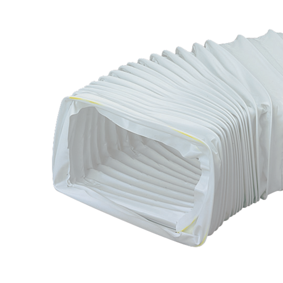 Stack of white folded cloths on a white background