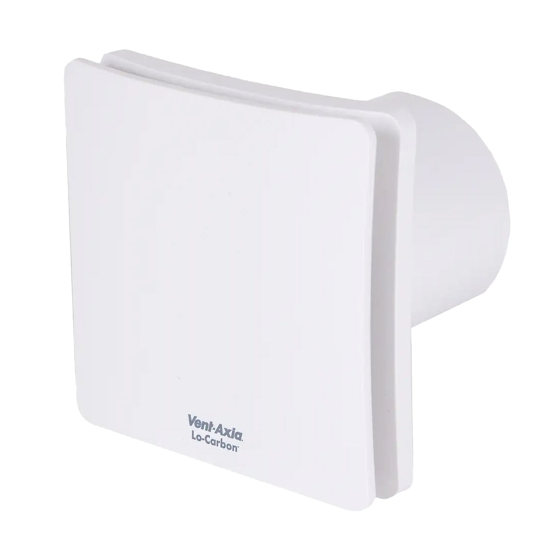 White exhaust fan with Vent-Axia branding on a white background
